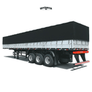 Miniatura Caminhão SC124 Com Controle Remoto + Carreta de BRINDE e Som Bluetooth