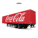 Miniatura Caminhão SC124 Com Controle Remoto + Carreta de BRINDE e Som Bluetooth