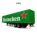 Miniatura Caminhão SC124 Com Controle Remoto + Carreta de BRINDE e Som Bluetooth