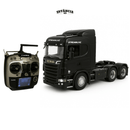 Miniatura Caminhão SC124 Com Controle Remoto + Carreta de BRINDE e Som Bluetooth